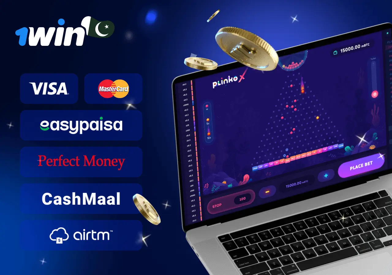 Available Payment Options 1win plinko